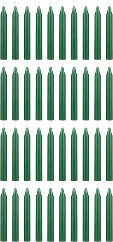 Vista 34 de Mega Candles Mini vela de hechizo con carillón cónico, 20 unidades, 4 x 1/2 Surtido