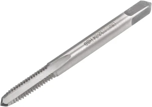 Vista 8 de uxcell Macho de la máquina 1/4-28 UNF Rosca 2B Tornillo de acero de alta velocidad roscado herramienta de roscado