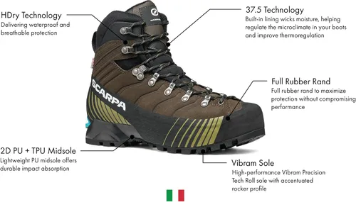 Vista 2 de SCARPA Botas de senderismo para hombre