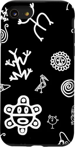 Vista 18 de Simbolos Tainos Tallados Indios de Puerto Rico Boricua Pride - Carcasa para iPhone 17