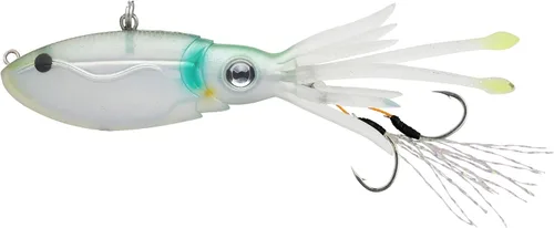Vista 9 de Nomad Design Señuelo de pesca vibratorio patentado original de Squidtrex – Señuelo de plástico suave TPE con aroma añadido para agua salada