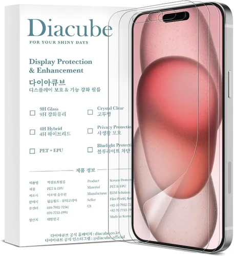 Vista 8 de Protector de pantalla mate antideslumbrante para iPhone SE 3/SE 2/8/7/6 [paquete de 3] película de EPU PET resistente a la rotura, antihuellas