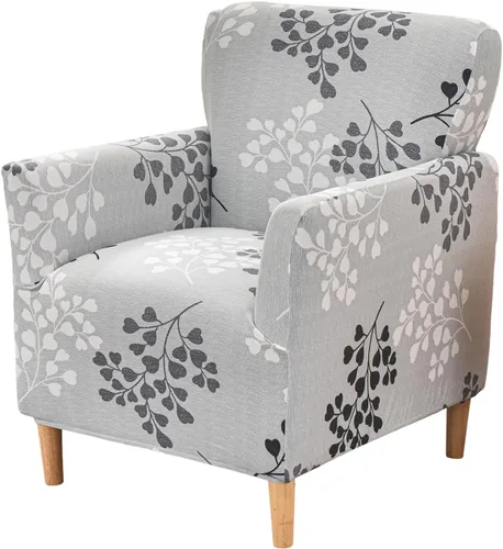 Vista 20 de Fundas estampadas para sillón de banquete fundas suaves para sillón de 1 pieza, fundas elásticas para silla de sala de estar, funda antideslizante