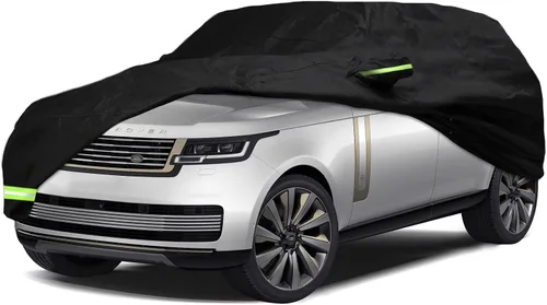 Vista 7 de YIXIN Funda impermeable para automóvil para Jeep Gladiator 2020 2021 2022-2026, fundas 190T, ajuste personalizado, correa 100% impermeable a prueba