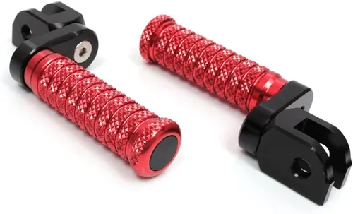 Vista 14 de MC MOTOPARTS POLE - Clavijas de pie delanteras elevadoras de extensión CNC de 0.984 in compatibles con YZF R3 2015-2017