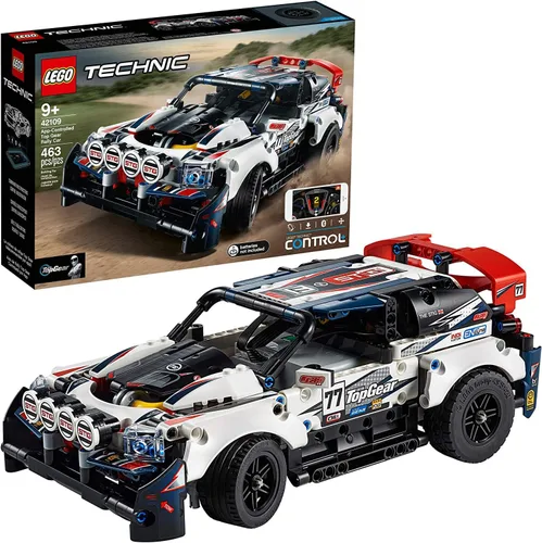 Vista 2 de LEGO Technic 42109 Top Gear - Kit de construcción de juguete de carreras controlado por aplicación (463 piezas)