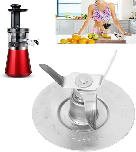 Vista 2 de Stainless Steel Blender Blade Rust Proof Easy Clean Grinding Blade Replacement for Oster Replacement Parts Compatible with Oster Osterizer Blender