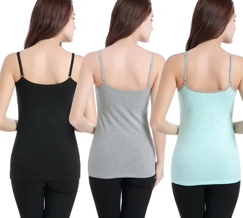 Vista 4 de Camiseta de lactancia Cami - Corpiño de dormir para maternidad y lactancia