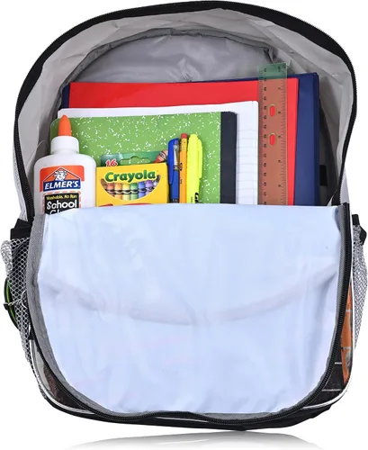 Vista 4 de Jurassic World Mochila de dinosaurio para niños Mochilas para niños de primaria y jardín de infantes para la escuela, Jurassic World, Mochila