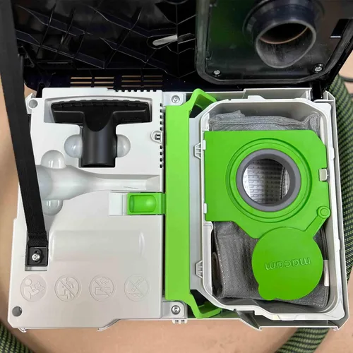 Vista 6 de Macam Bolsa de polvo reutilizable compatible con extractores de polvo Festool CTL SYS
