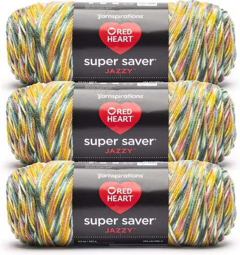 Vista 83 de RED HEART Hilo Comfort Shimmers, ópalo blanco Ópalo blanco brillante
