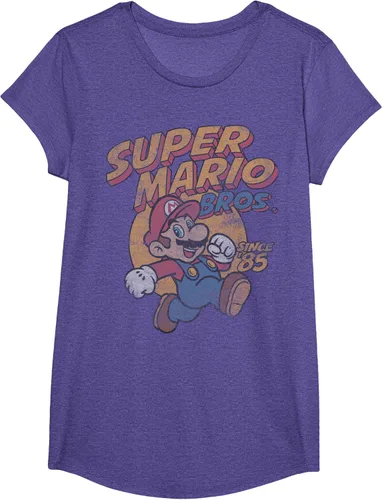 Vista 13 de Super Mario Bros. Desde '85 Camiseta Vintage con Póster' Negro