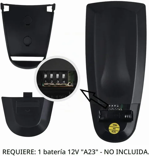 Vista 4 de Eogifee UC7083T - Ventilador de techo con mando a distancia de Hampton Bay con botón de marcha atrás 3 velocidades de control, solo montaje en pared