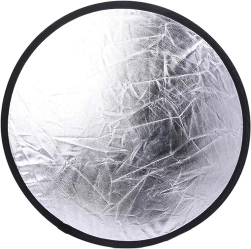 Vista 2 de Reflectores de iluminación 2 en 1 Ronda Plegable Portátil 30cm/12inch Cámara Foto Reflector Difusor para Fotografía Reflector Retrato Naturaleza