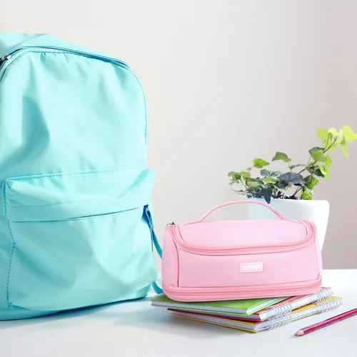 Vista 7 de Sooez - Estuche súper grande para lápices, estuche expandible de gran capacidad extra, organizador de bolígrafos, bolsa de papelería portátil