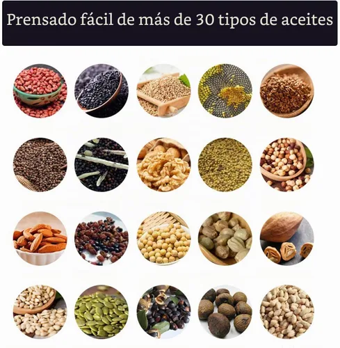 Vista 4 de Máquina de prensa de aceite de 1500 W con salidas de aceite dobles, extractor automático de expulsor de aceite comercial de acero inoxidable
