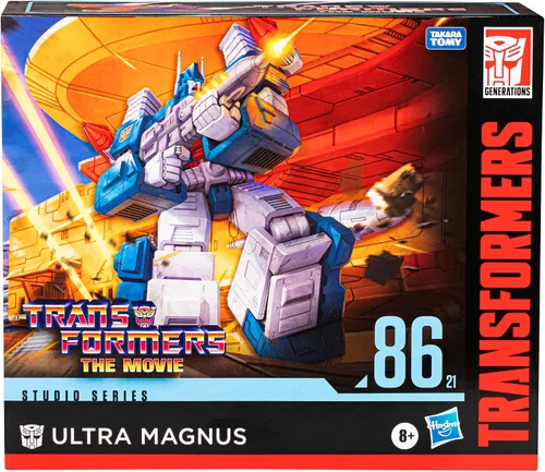 Vista 2 de Transformers Toys Studio Series Commander The Movie 86-21 Ultra Magnus Juguete, 9.5 pulgadas, Figura de acción para niños y niñas de 8 años