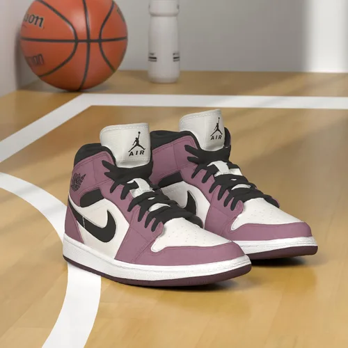 Vista 2 de Nike Women's Air Jordan 1 Mid SE Sneaker