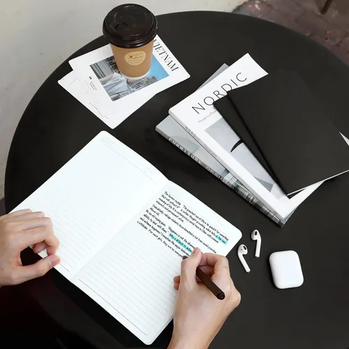 Vista 6 de EUSOAR Cuaderno de viaje, tamaño A5, paquete de 12 cuadernos de 5.5 x 8.2 pulgadas, cuaderno de dibujo con tapa suave, cuaderno de dibujo, cuaderno