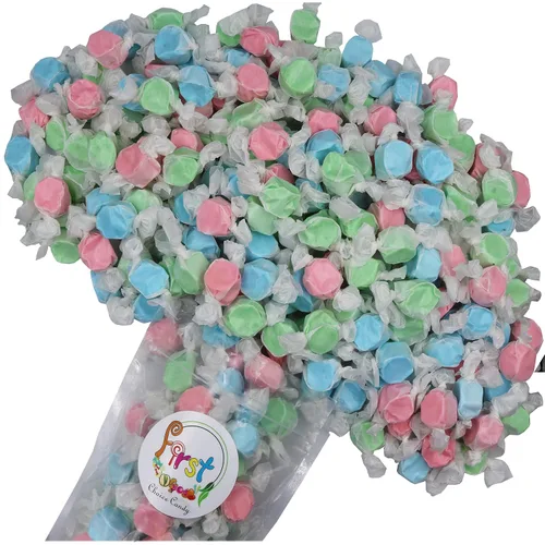 Vista 48 de Variedad de caramelos gourmet de agua salada (Patriótico americano rojo blanco azul, 1 libra)
