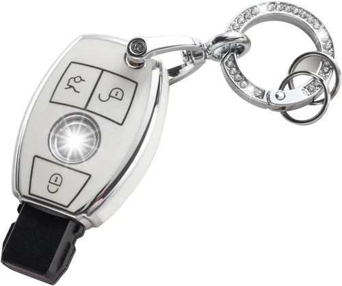 Vista 38 de YO&YOYE Funda para Llavero de TPU con Anillo para Llaves