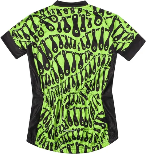 Vista 24 de Weimostar Hombre Ciclismo Jersey Manga Corta Bicicleta Ropa Multicolor Diamante