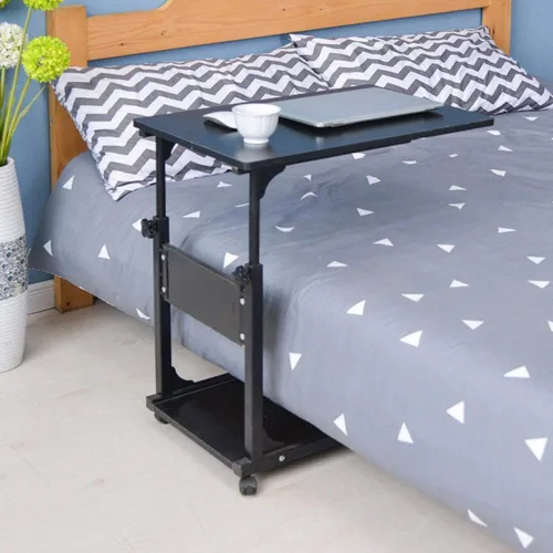 Vista 6 de BTZHY Mesa auxiliar/mesa auxiliar/mesa auxiliar, soporte para laptop de madera, mesa ajustable para computadora portátil, escritorio de oficina