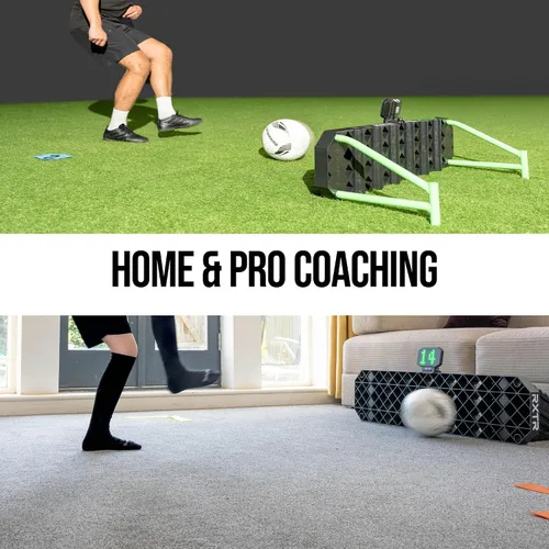Vista 7 de QUICKPLAY Paquete de luces de entrenamiento de reacción Replay Station y RXTR - Sistema completo de entrenamiento de fútbol inteligente con tablero