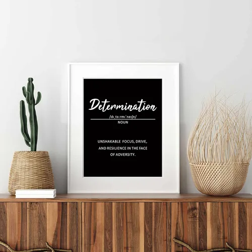 Vista 5 de 9 piezas de láminas artísticas para pared con frases inspiradoras, carteles con dichos motivacionales y citas, impresión positiva, decoración