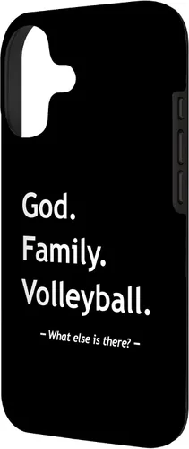 Vista 2 de Christian Faith Christianity God Family Volleyball Case for iPhone 17