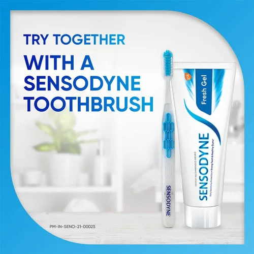 Vista 7 de Sensodyne Pasta dental para dientes sensibles - GEL FRESCO 150g