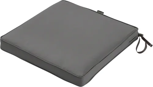 Vista 11 de Classic Accessories Montlake - Cojín redondo de espuma con funda extraíble, Gris Heather
