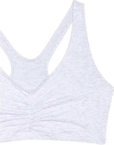 Vista 4 de Hanes X-temp - Brasier sin aros para mujer, brasier elástico, brasier de espalda cruzada de bajo impacto, paquete de 2