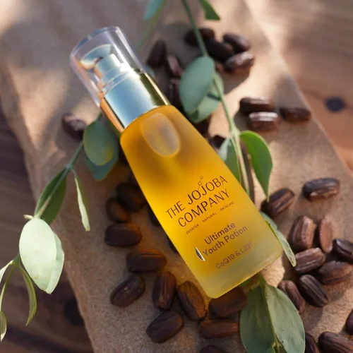 Vista 5 de The Jojoba Company Ultimate Youth Potion 1.7 fl oz - Aceite facial antienvejecimiento con jojoba natural, complejo lipídico L22 - Reafirma, hidrata