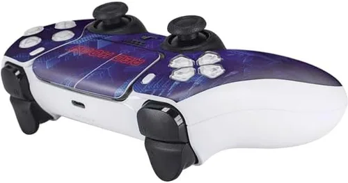 Vista 5 de Skinit Decal Gaming Skin Compatible with PS5 Controller - Officially Licensed DC Comics Gotham Knights Characters Design
