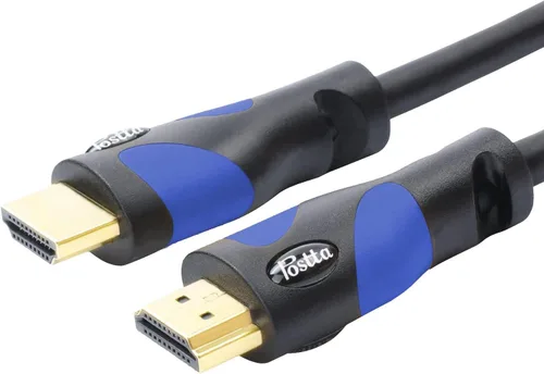 Vista 7 de Postta Cable HDMI (40 pies azul) HDMI 2.0V compatible con 4K 2160P, 1080P, 3D, retorno de audio y Ethernet, 1 paquete