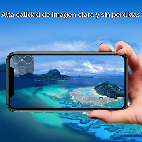 Vista 7 de Adhesivo para lente de iPhone XR/X Convert to iPhone 11/11 Pro/11 Pro Max, protector de lente de cámara para iPhone XR/X/XS/XS Max, cubierta