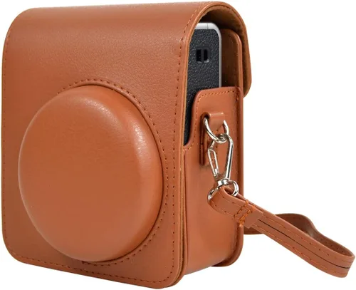 Vista 9 de Rieibi Funda protectora para Fujifilm Instax Mini 40, funda de piel sintética para cámara instantánea Fuji Instax Mini 40 - Mini 40 Funda de bolsa