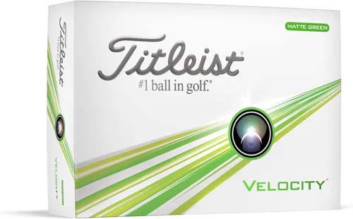 Vista 9 de Titleist Velocity - Pelotas de golf de generación anterior Blanco