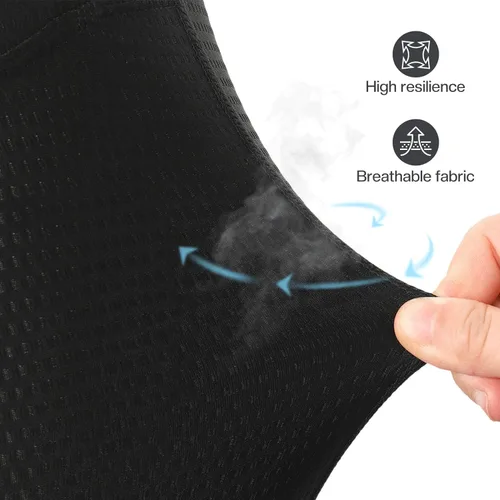 Vista 5 de Wulibike Pantalones cortos de ciclismo de montaña para hombre, acolchado 4D, ropa interior extraíble, pantalones cortos de ciclismo para hombre