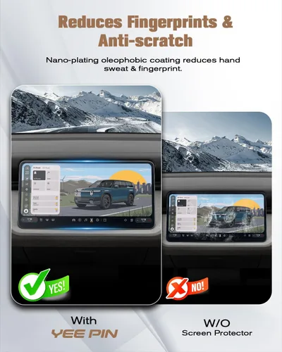 Vista 7 de 2027 Rivian R2 - Protector de pantalla tintado de 15.6 pulgadas, accesorios