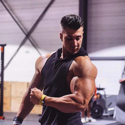 Vista 6 de SZKANI Camiseta sin mangas con estampado de calavera para hombre, chaleco de fitness para culturismo, camisetas de tirantes para entrenamiento