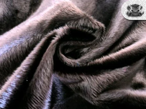 Vista 3 de Velboa Wave Brown Faux/Fake Fur Fabric by The Yard