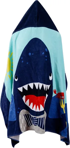 Vista 6 de Toallas de baño para niños Bavilk, toallas para niños con capucha para niñas y niños, para playa, baño, piscina, toallas de natación de 76 × 127 CM