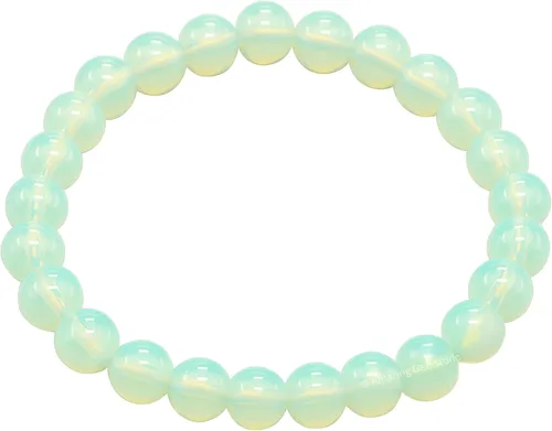 Vista 548 de Amazing Gemstone Crystal Bracelet for Women Men's Gifts - Protection Healing Crystal Bracelet - 8mm Gemstone Beaded Stretchable Bracelet Pulseras