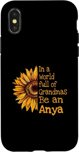 Vista 4 de iPhone 14 In A World Of Grandmas Be An Anya Hungría Abuela húngara Case