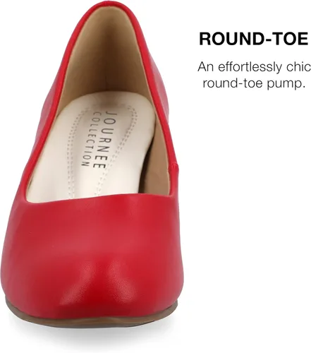 Vista 3 de Journee Collection Zapatos de tacón Comfort LUU-M para mujer