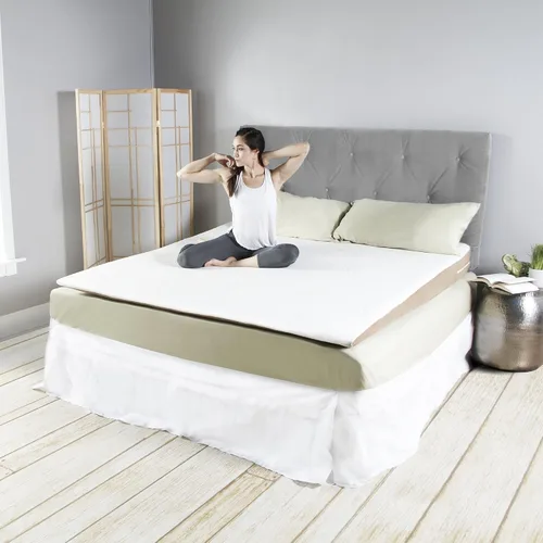 Vista 7 de Avana Almohada inclinada de espuma viscoelástica con cubierta de Tencel refrescante, tamaño queen