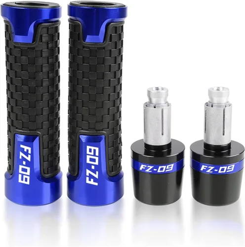 Vista 12 de Motocicleta de 7/8 pulgadas 0.866 in para Y&AMAHA MT-09 FZ-09 MT09 FZ09 2013 2014-2021 Accesorios de motocicleta Agarres Agarres Agarres Manillares