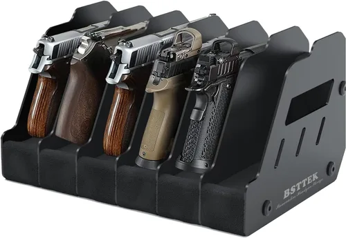 Vista 6 de Exhibidor de espuma para pistolas para caja fuerte Accesorios para gabinete de armas Organizador de almacenamiento para revólver, arma de fuego